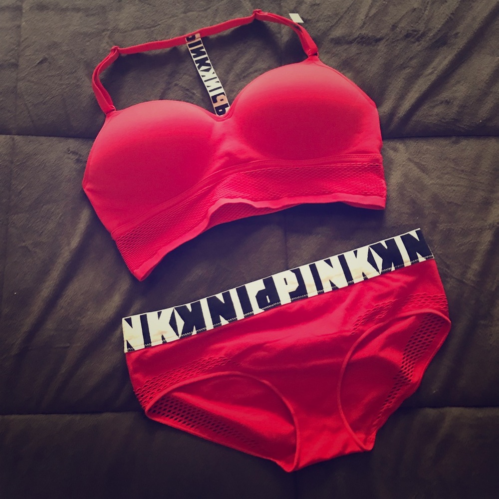 NWT PINK cool and comfy set. - Picture 1 of 5